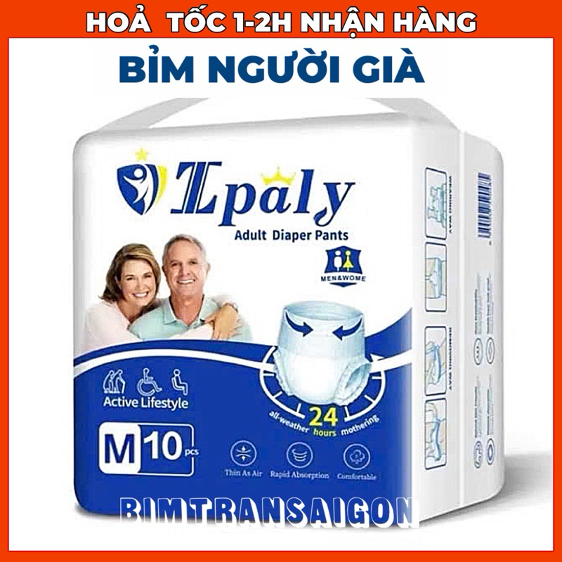 [ HOẢ TỐC SG ] COMBO 10/20 MIẾNG TẢ BỈM QUẦN , TẢ DÁN , TẤM LÓT IPALY CHO NGƯỜI CAO TUỔI