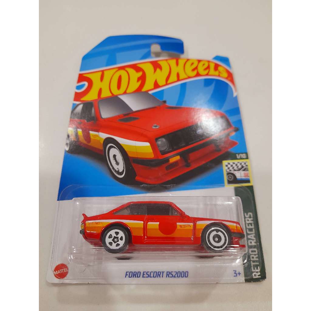 Xe mô hình đồ chơi Hot Wheels - Ford Escort RS2000 - Tỷ lệ 1:64