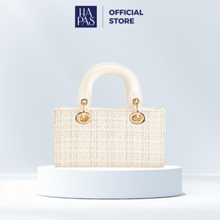 Túi Xách Nữ HAPAS Cầm Tay Đeo Chéo Dáng Hộp QuinX Bag Tweed - TXT240983 - Túi Thời Trang Chính Hãng