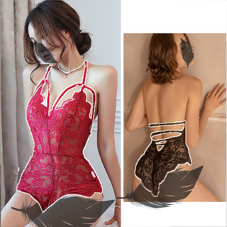 Bodysuits Đồ lót liền thân Xẻ đáy Ren hoa Sexy quyến rũ JS61 Đồ ngủ nữ Gợi cảm Cám dỗ áo 1 mảnh phối dây ngực