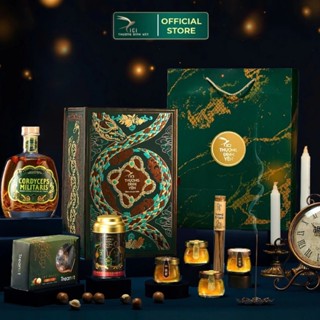 Set Quà Tết ,Set Quà Thượng đỉnh cao cấp CiCi Thượng Đỉnh Yến - Bích Xà Lục Kim & Bích Xà Đăng Minh