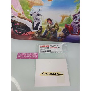 Tem xe đen lc4v Exciter 2006-2010 zin chính hãng yamaha