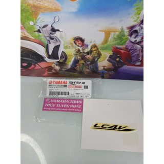 Tem xe đen lc4v Exciter 2006-2010 zin chính hãng yamaha