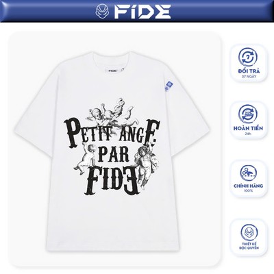 Áo thun FIDE phông trơn nam nữ cổ tròn PHỤC HƯNG 04