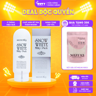 Kem Ủ Trắng Secret Key Snow White Milky Pack (200ml)