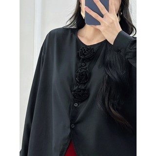 AfterBefore | Áo Blouse 3 Hoa Nhiều Màu