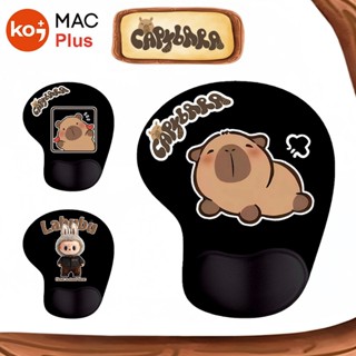Lót Chuột Có Đệm Tay Silicon CAPYBARA LABUBU Chống Mỏi Tay ( Pad Chuột Đệm Êm Hình Thú Dễ Thương )