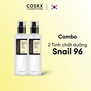 Combo 2 Tinh Chất Dưỡng Ẩm, Tái Tạo Và Phục Hồi Da (96% Ốc Sên) COSRX Advanced Snail 96 Mucin Power Essence 100ml