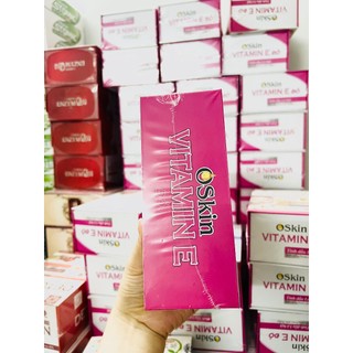 Vitamin E đỏ ( Oskin vitamin E ) lọ 30 viên