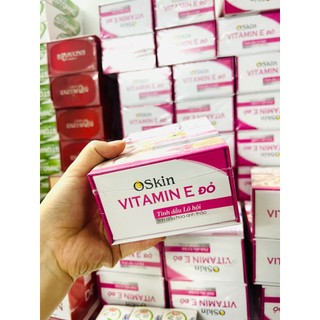 Vitamin E đỏ ( Oskin vitamin E ) lọ 30 viên
