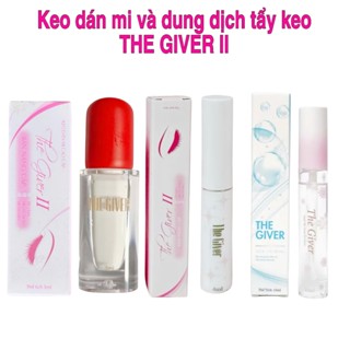 Keo dán mi, keo mi giả cao cấp THE GIVER II 5ml (chai lớn) dành cho thợ make up chuyên nghiệp