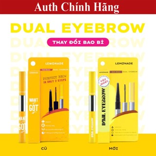 Chì Kẻ Mày Và Mascara Chân Mày 2 Đầu Lemonade