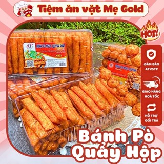 Bánh Pò Quẩy Hộp Ngọc Quỳnh, đồ ăn vặt tuổi thơ, đồ 1k, Tiệm Ăn Vặt Mẹ Gold