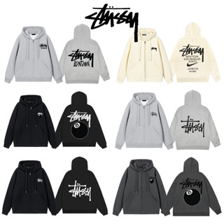 Áo khoác Hoodie Stussy chất nỉ bông form rộng unisex trẻ trung, năng động - repsaigon