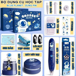 Set 8 món đồ dùng học sinh