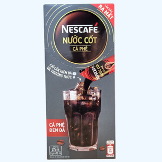 NESCAFE -- hộp ĐEN 375ml / 5 gói -- NƯỚC CỐT CÀ PHÊ ĐEN NESTLE Coffee