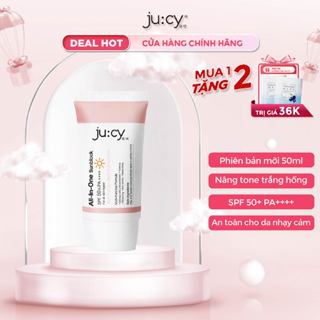   CHÍNH HÃNG  Kem Chống Nắng JU:CY  Jucy  All In One Hàn Quốc 50ml 