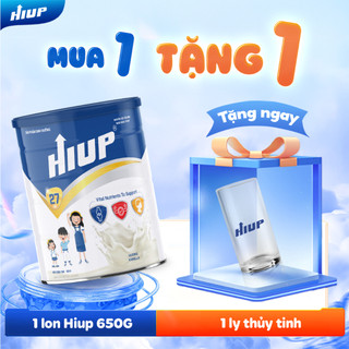 Sữa bột HIUP tăng chiều cao cho trẻ từ 2 đến 15 tuổi - Hộp 650gram