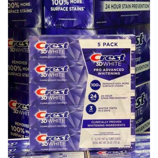 [1 CÂY LẺ] KEM ĐÁNH RĂNG CREST 3D WHITE ADVANCED WHITENING