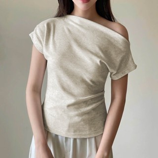 Áo Body Nữ Thắt Eo Cộc Tay Vải Lông Thỏ Loại Đẹp Mẫu Mới Hot 2024, Áo Trễ Vai Nữ Phong Cách Hàn Quốc m08