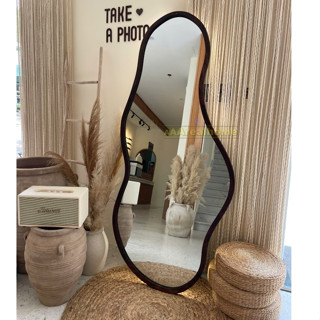 80x180cm Gương soi hạt đậu khung gỗ AAArealhome HD GT
