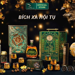 Set quà tết 2025, hộp quà Tết yến chưng sẵn nguyên chất, CiCi Thượng Đỉnh Yến, Hộp quà tết Ất Tị