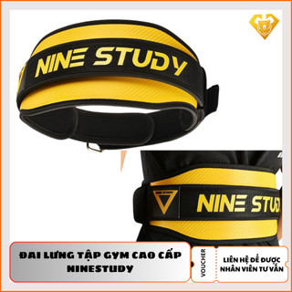  Đai lưng nâng đẩy tạ tập thể hình tập GYM cao cấp cho nam và nữ NINE STUDY A-1568 