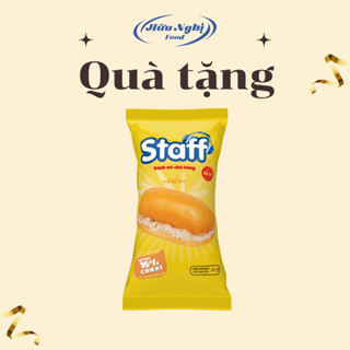 (HÀNG TẶNG) Staff Bánh Mì Chà Bông 60g Thơm Ngon, Siêu Mềm, Tiện Lợi Cho Bữa Sáng