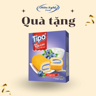 (HÀNG TẶNG) Bánh Bông Lan Sữa Chua Việt Quất 268g