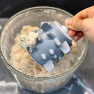 Dụng Cụ Đánh Bông Ruốc Bóc Vỏ Tỏi  - Phụ Kiện Hỗ Trợ Máy Xay Thịt Làm Chà Bông , Bóc Tỏi Rảnh Tay Không Mùi