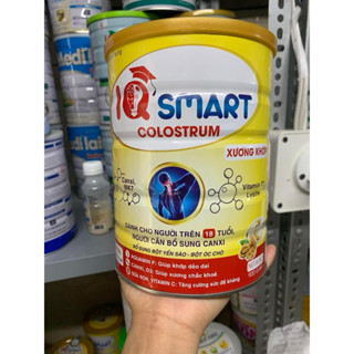 Sữa IQ Smart colostrum xương khớp, bổ sung canxi hộp 900