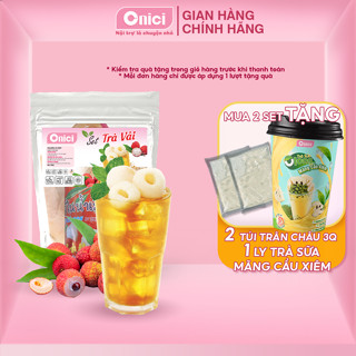 Set trà vải Bếp Của Mẹ ONICI nguyên liệu nấu 20 - 25 ly