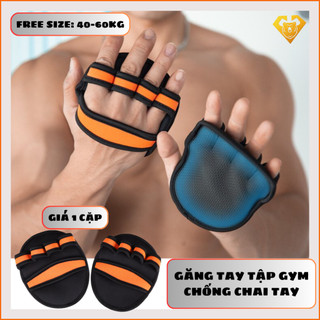  Găng tay tập Gym Găng tay thể thao  có đệm êm chống trượt GD072   free size   