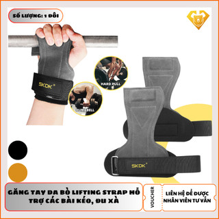    Da Bò   Găng Tay Tập Gym Da Bò - Găng Tay Dùng Bài Kéo | Găng tay Lifting Strap 