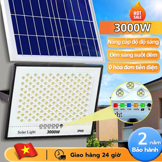  COMBO 2 Đèn Mắt Ngọc Năng Lượng Mặt Trời 3000W Chống nước IP69 Tự động bật tắt an toàn tiết kiệm.Chống loá mắt. 