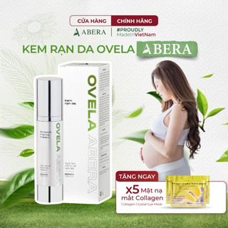  Kem Rạn Da OVELA ABERA Cho Mẹ Bầu 50ml - Giảm Rạn Da Khi Mang Thai Ngừa Rạn Cho Mẹ Trước Thai Kì 