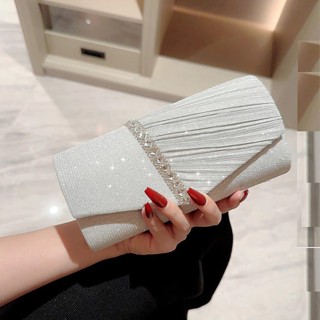 Túi Clutch Nữ Ví Dài Cầm Tay Đi Tiệc Dạ Hội Cao Cấp Sang Chảnh