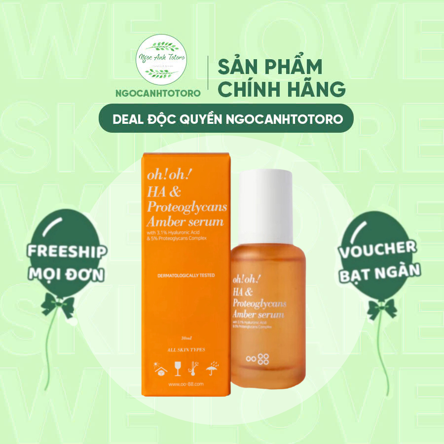 [DATE 11.26 công ty] Serum HA Oh Oh dưỡng ẩm làm dịu da