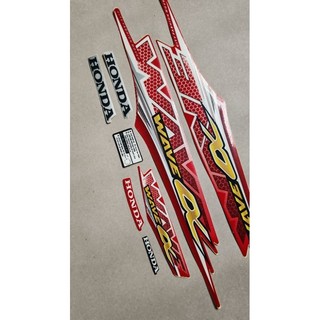 Tem Wave A (3 lớp) màu đỏ đời 2016_Decal
