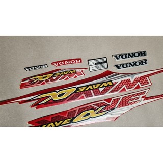 Tem Wave A (3 lớp) màu đỏ đời 2016_Decal