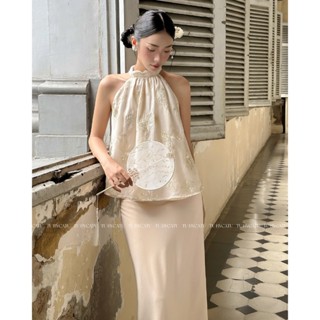 TUBYCATU | ÁO YẾM NGỌC HOA KEM