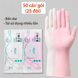Túi 50 Găng Tay Nhà Bếp Living C, Siêu Dai, Không Mùi, Không Bột, Tiện Dụng G50