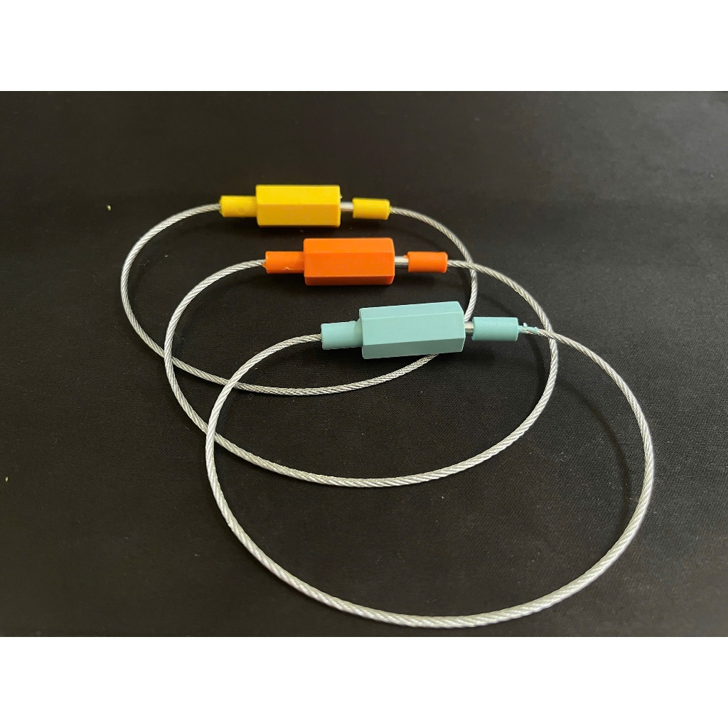 Seal niêm phong cáp bấm - Kẹp chì dây - Niêm phong xe tải, container, cửa kho - Có sẵn số series