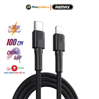 Dây sạc nhanh 20w Remax C056 sạc nhanh 20w chuẩn PD Type C to Phone cho 14 Pro max - Phúc Phụ Kiện