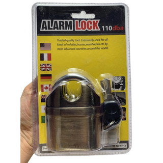 Ổ Khóa báo động chống trộm chống cắt kinbar cao cấp K206 (màu đồng)