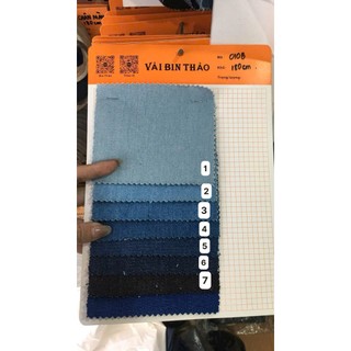 VẢI JEANS KHÔNG GIÃN DẦY DẶN 010#