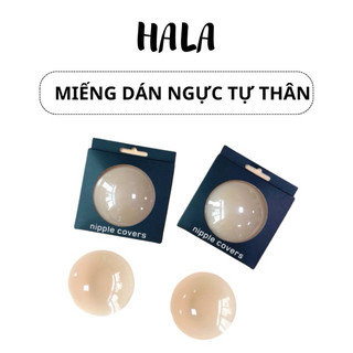 Miếng Dán Ngực Tự Thân Silicon Không Keo Tái Sử Dụng Nhiều Lần Mặc Đồ Hở Lưng Hala