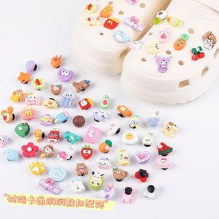 Charm sticker dép crocs charm crocs jibbitz để trang trí dép chữ h crocs dép lê dép tổ ong - SẲN NÚT