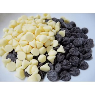 Socola thanh ~ 110g, chocolate chip đen, trắng gói 50g