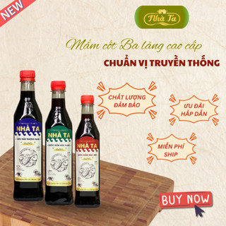 Nước Mắm Cốt Ba Làng NHÀ TA FOOD Ủ 6Năm - Nông Sản Việt Nhà Ta Food - Nguyên Chất Cá Cơm